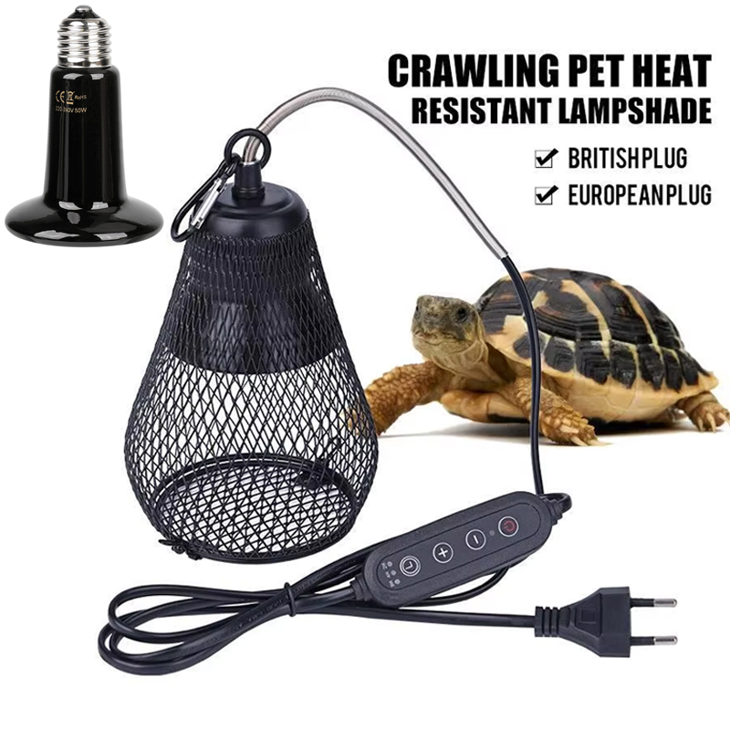 Ceramic Heat Emitter - Reptile Heat Lamp Shade Pet Heater