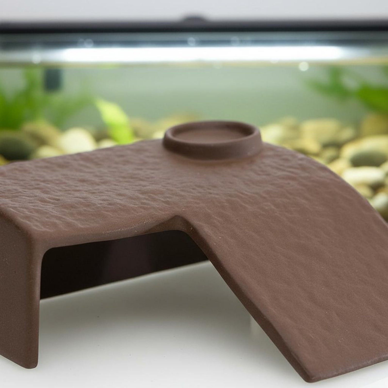 2 Pieces Turtle Basking Dock E - đánh giá và giá Hide Cave Ceramic