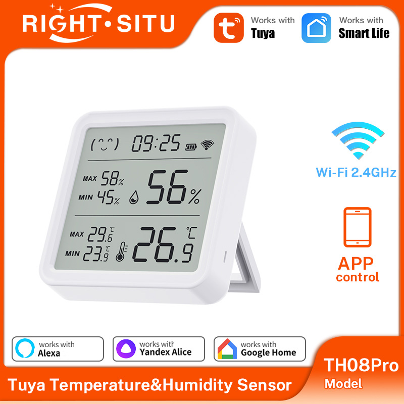 Tuya WiFi Thermometer hygromet - đánh giá và giá Digital Hygrometer Probe