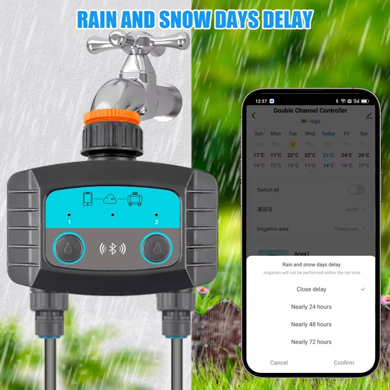 Tuya dual outlet automatic irr - đánh giá và giá Timer Dual Outlet