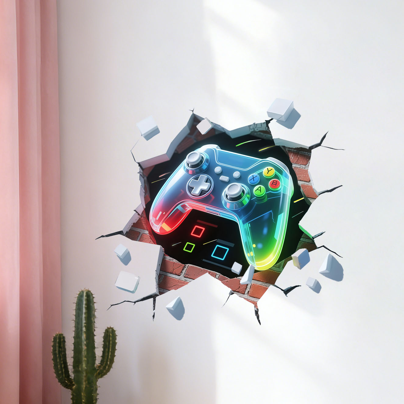 Game Controller Decal for Boys - đánh giá và giá Pvc Panel Background