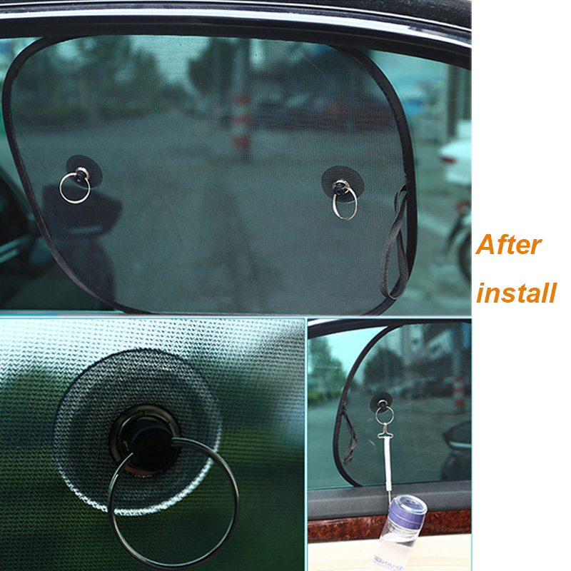 Super Quality 2pcs Black Side  - đánh giá và giá Screen Top Mesh