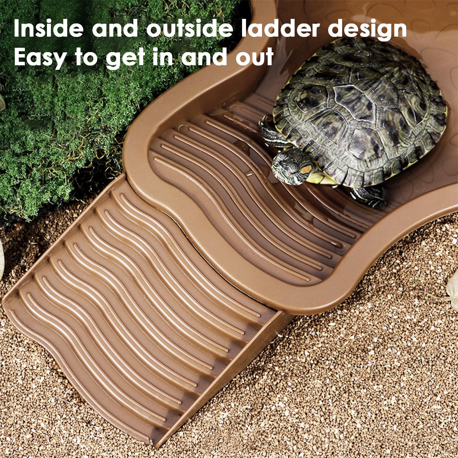 Reptile Bathing Pool with Ramp - đánh giá và giá Water Dish Reptile