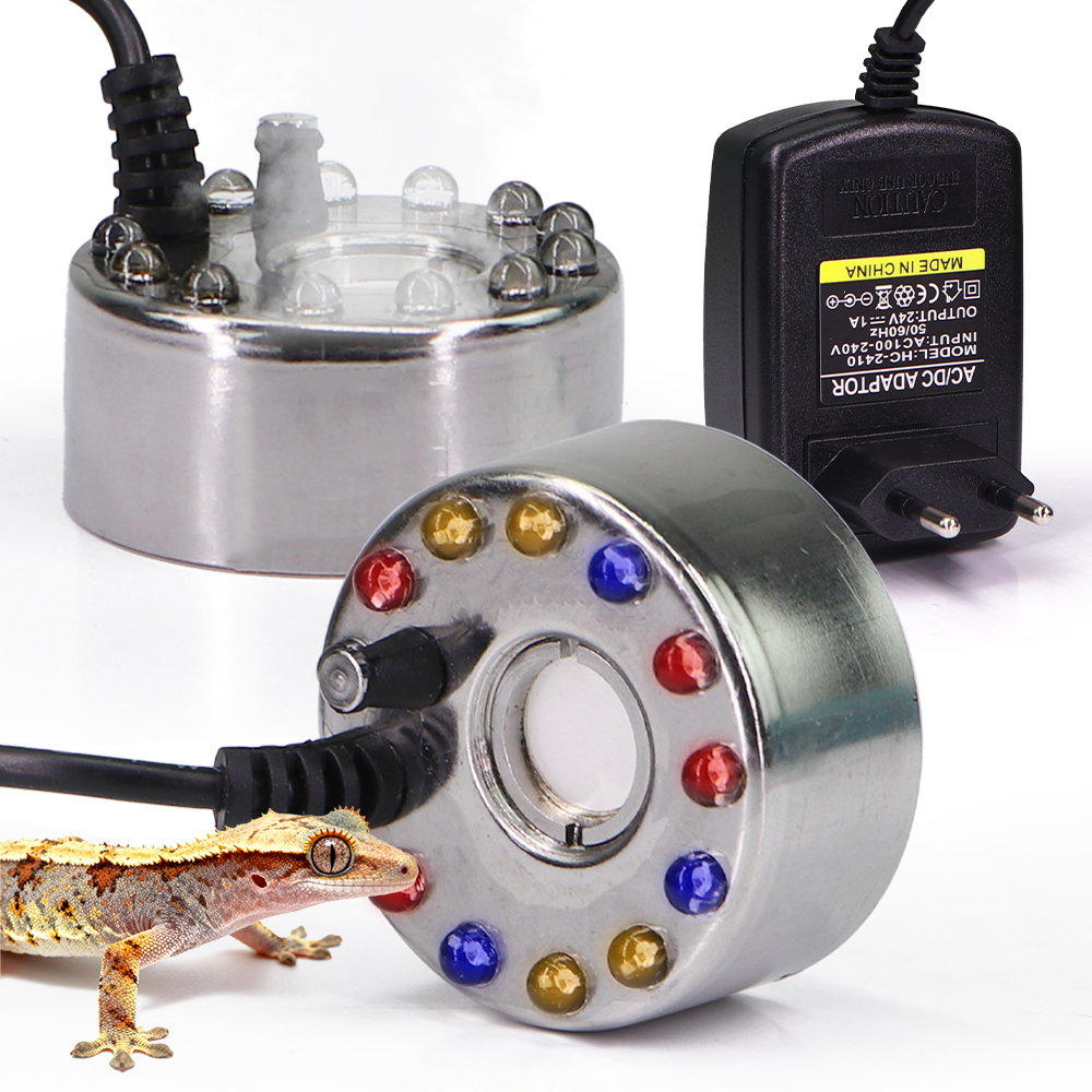 Ultrasonic Mist Maker Fogger w - đánh giá và giá Terrarium Fogger Ultrasonic