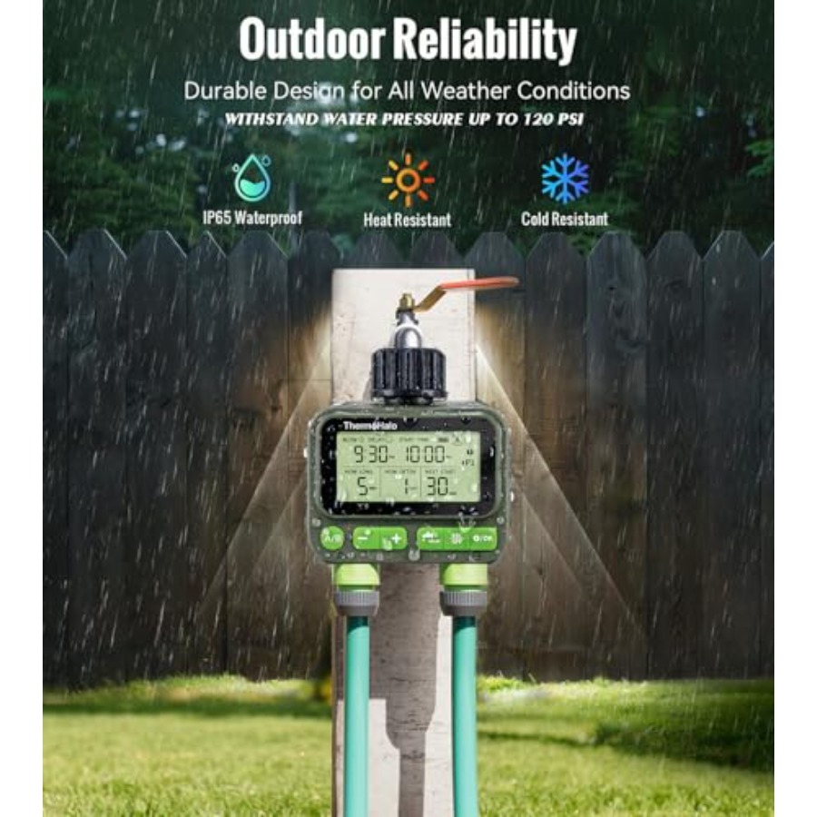 Smart Sprinkler Timer for Lawn - đánh giá và giá Timer Dual Outlet