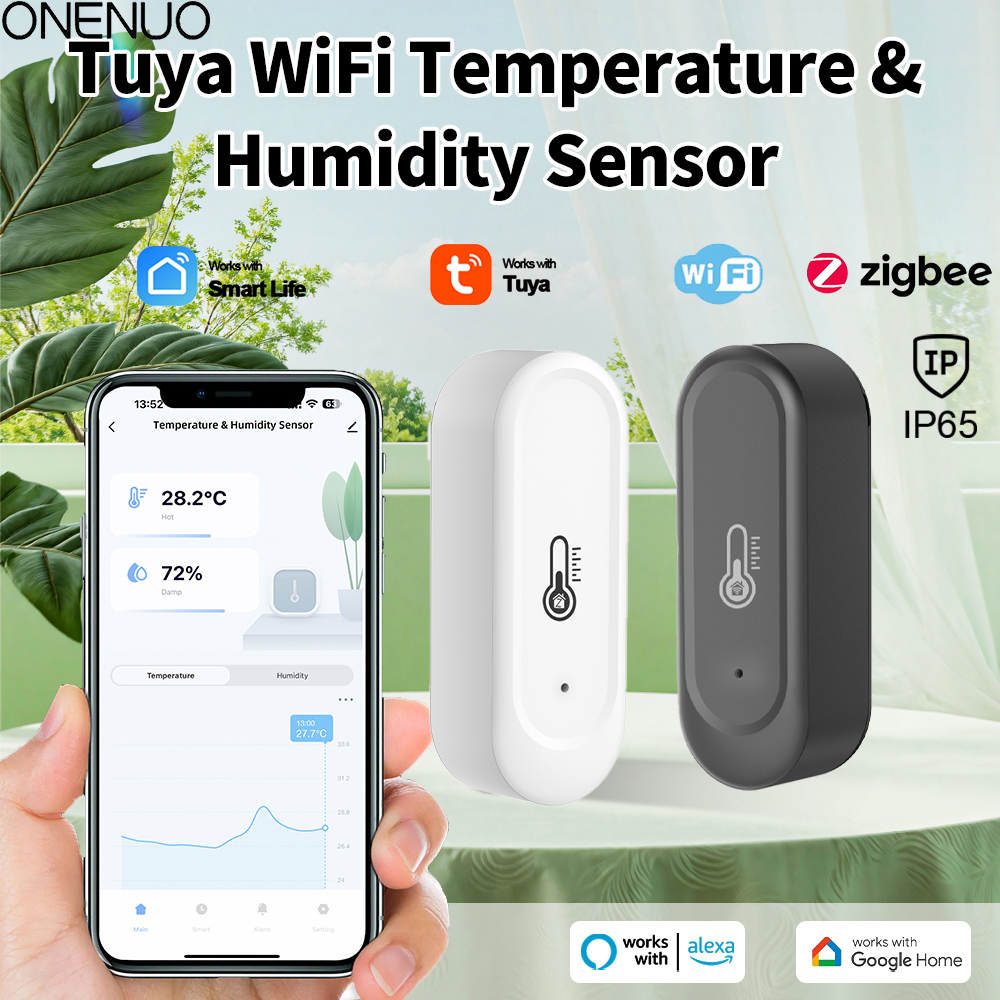 IP65 Zigbee or WiFi Temperatur - đánh giá và giá Digital Hygrometer Probe