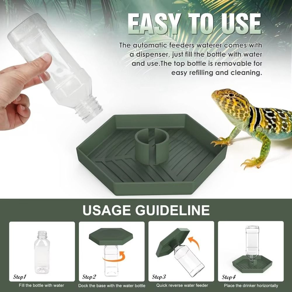 Turtle Food Bowl Anti-slip Rep - đánh giá và giá Water Dish Reptile