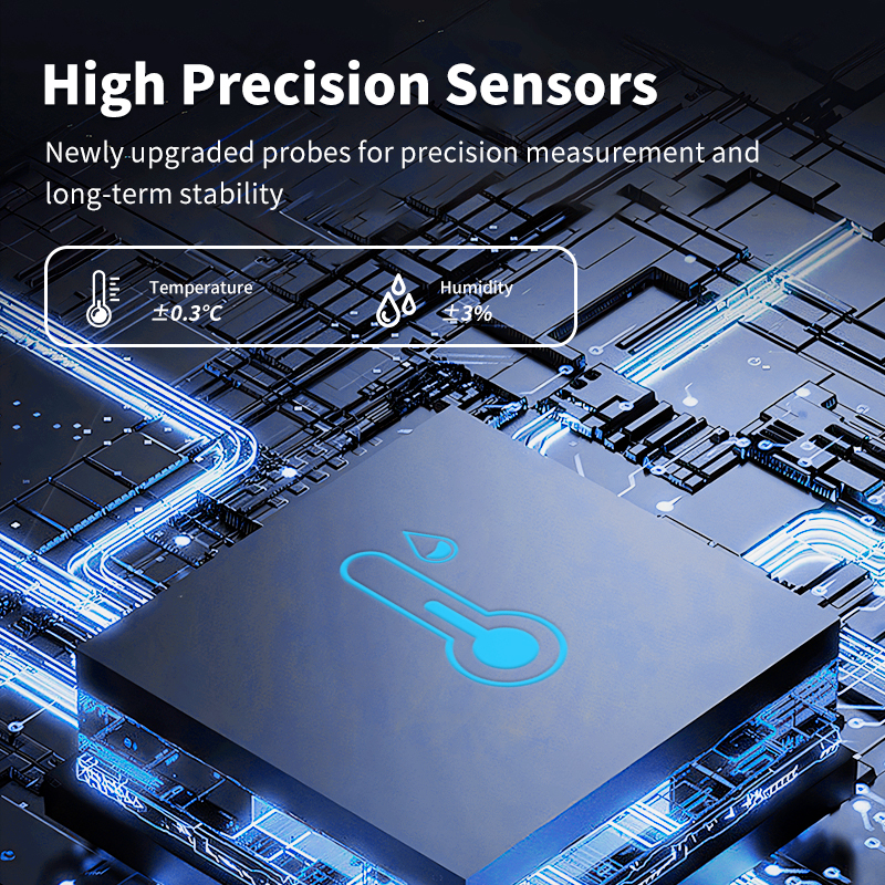 Tuya Smart WiFi Temperature Hu - đánh giá và giá Digital Hygrometer Probe