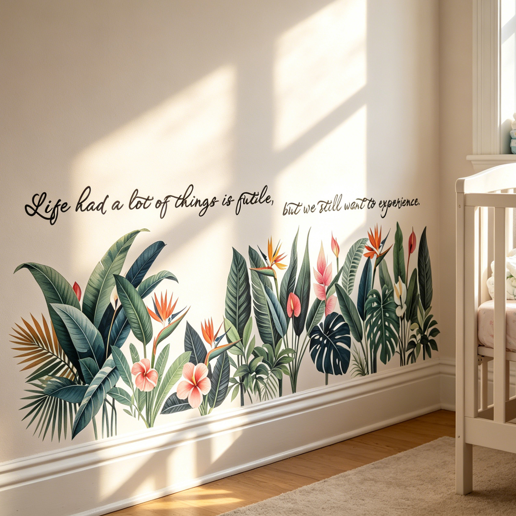 Tropical background wall stick - đánh giá và giá Pvc Panel Background