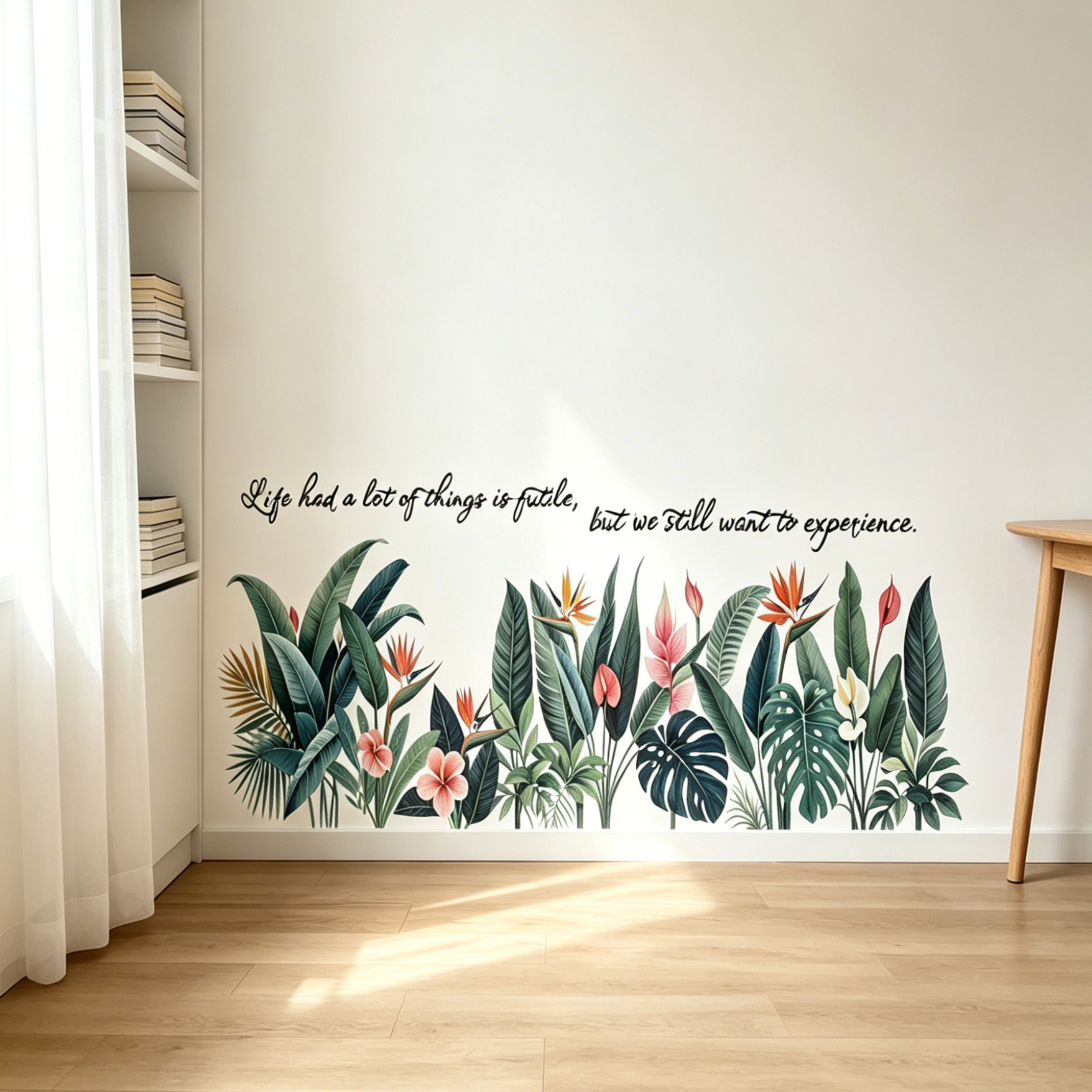 Tropical background wall stick - đánh giá và giá Pvc Panel Background