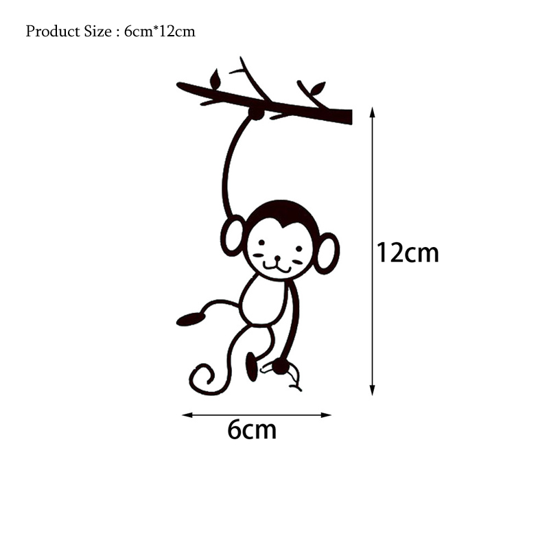 Black Cute Monkey Hanging Tree - đánh giá và giá Pvc Panel Background