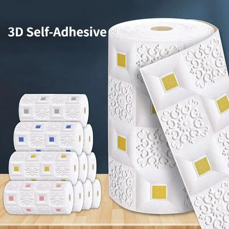 3D wallpaper room decoration w - đánh giá và giá Pvc Panel Background