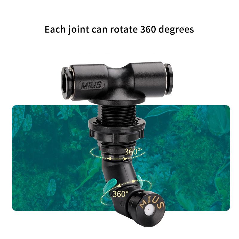 360° Nozzle System for Atomize - đánh giá và giá Misting Nozzle Reptile