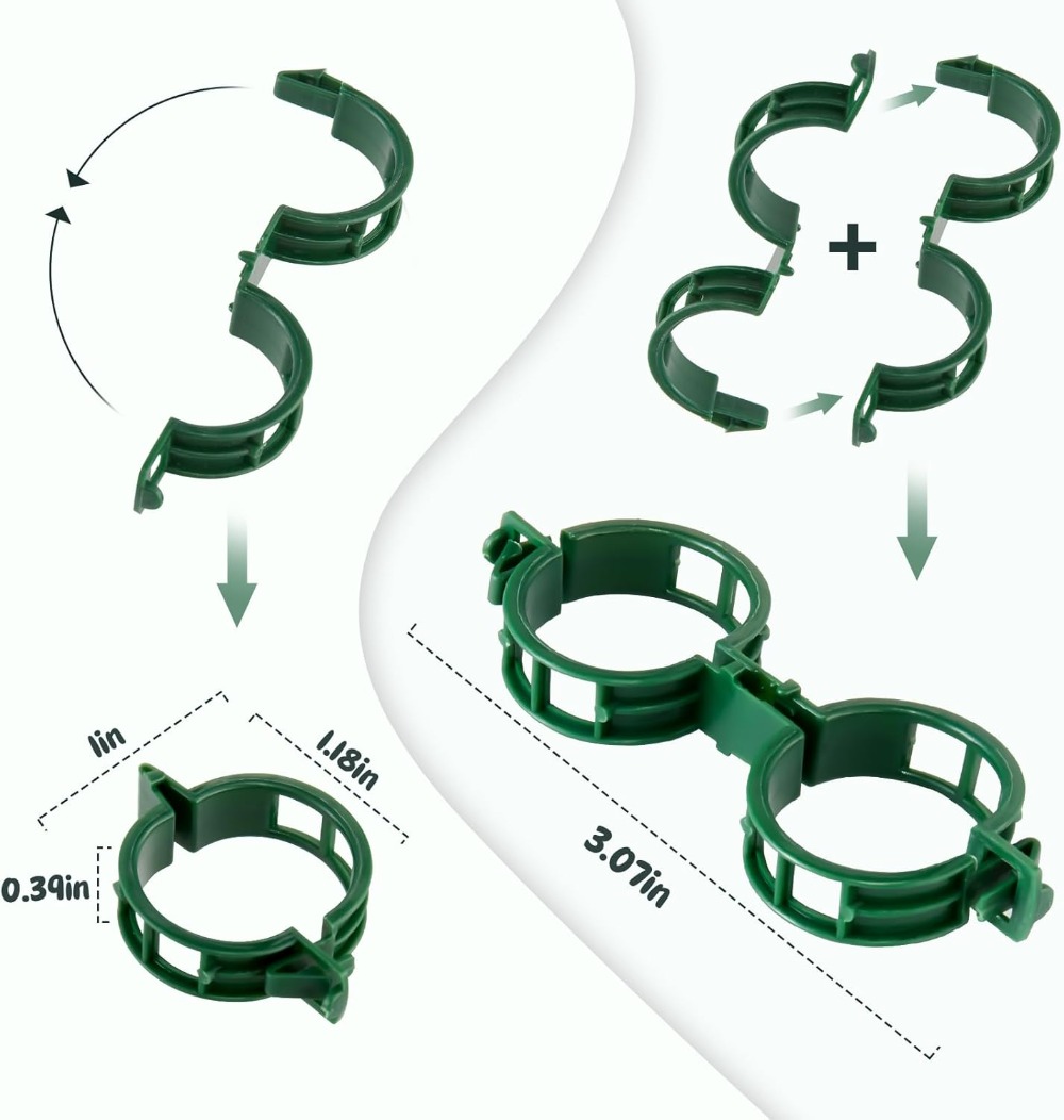 100 Pcs Plant Support Clips fo - đánh giá và giá Vine Climbing Plastic