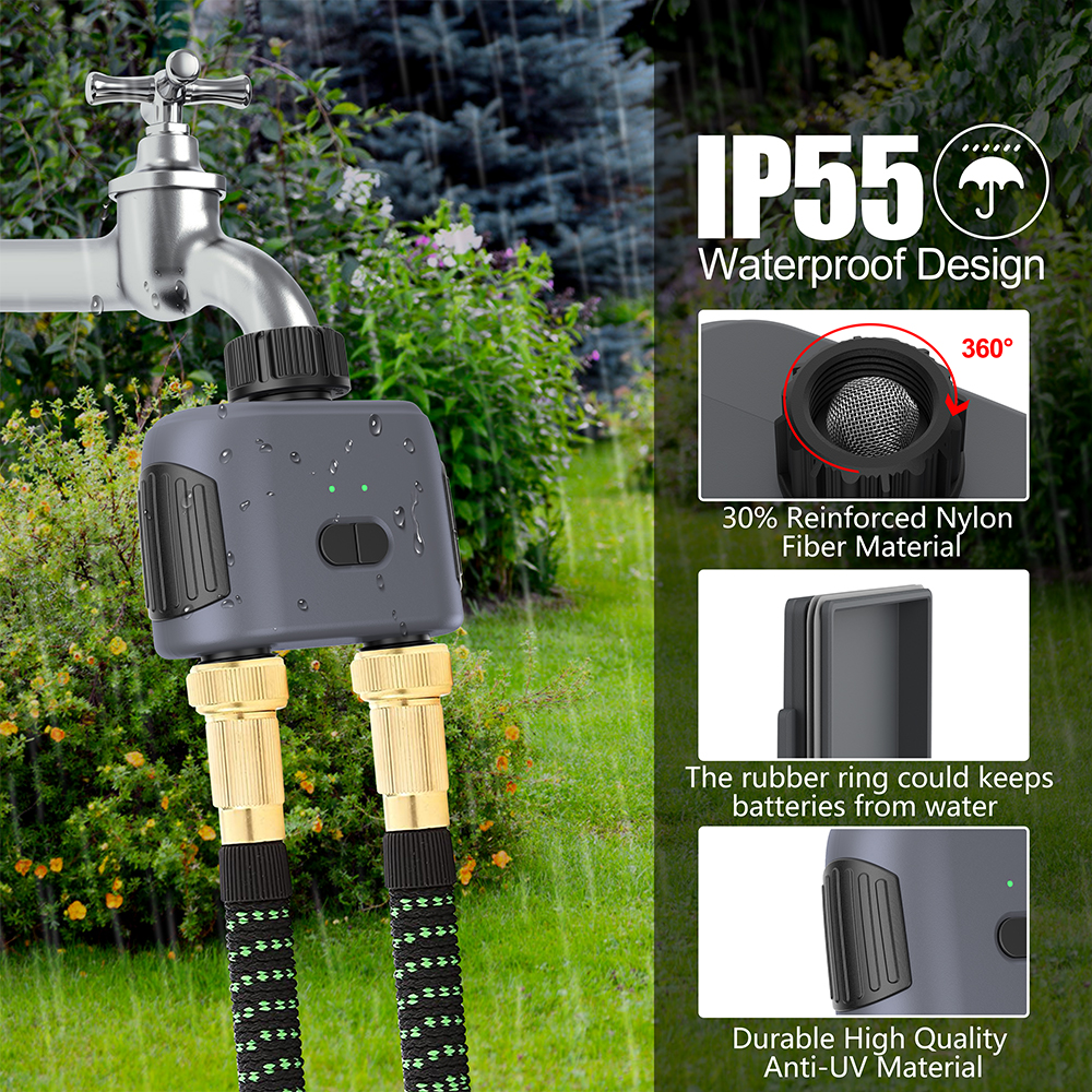 2 Outlets Tuya Smart Garden Wa - đánh giá và giá Timer Dual Outlet