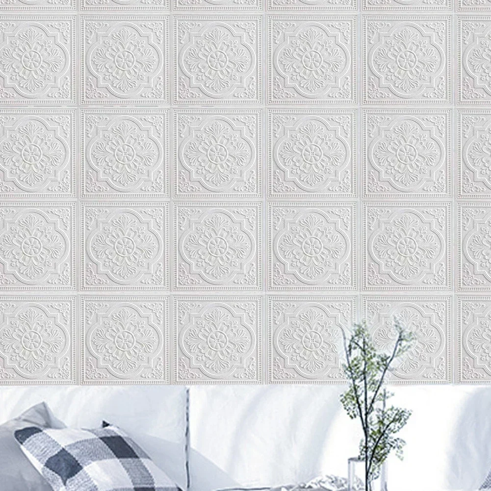 1/10 Pc 3D Wall Panel Wall Sti - đánh giá và giá Pvc Panel Background