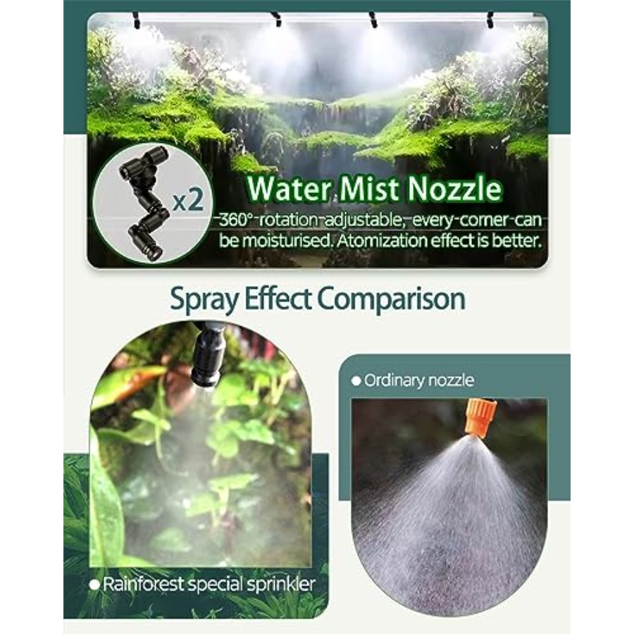 Automatic Reptile Mister Syste - đánh giá và giá Misting Nozzle Reptile