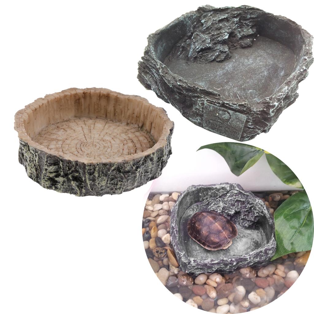 Resin Reptile Water Bowl Corne - đánh giá và giá Water Dish Reptile