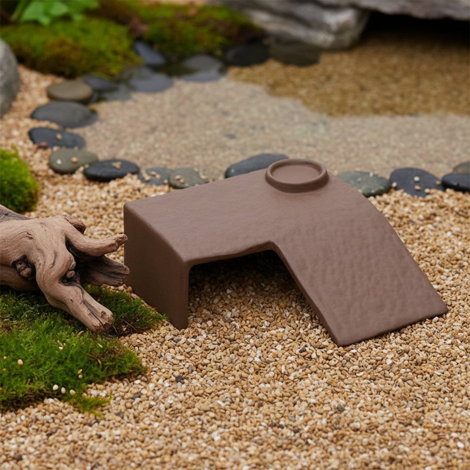 2 Pieces Turtle Basking Dock E - đánh giá và giá Hide Cave Ceramic